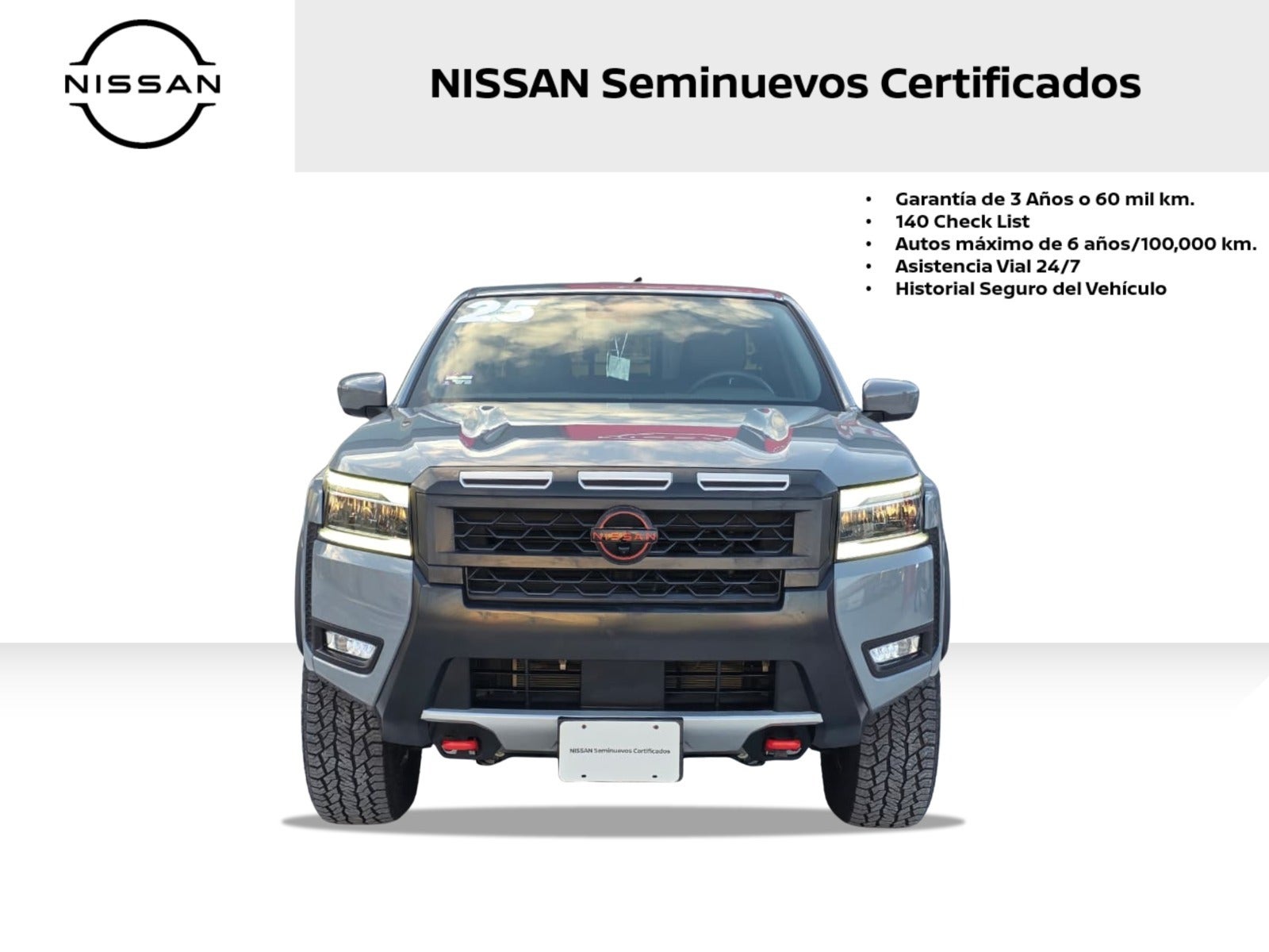 2025 Nissan FRONTIER 4P PRO-4X V63.8 AUT 4X4